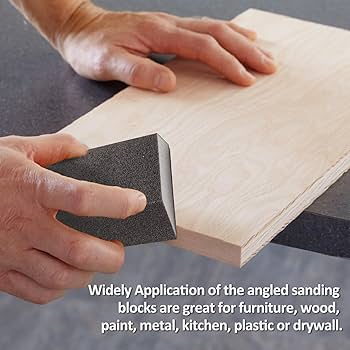 12 Pack Sanding Sponge Kit - 60 80 120 220 Grit Washable And Reusable Sanding Block, Sander Sponges For Drywall Metal, Sandpaper Sponge Sanding Blocks For Wood
