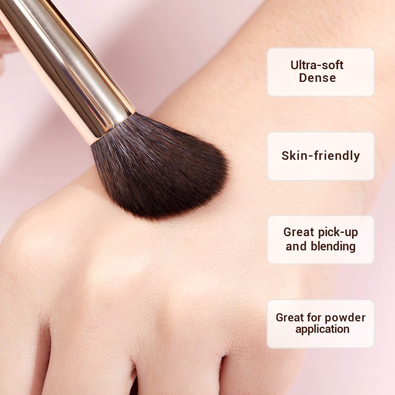 Jessup pinceles de maquillaje profesional 20 piezas T281