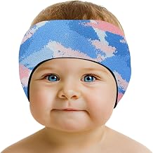 HeySplash Swimming Headband, Neoprene Waterproof High Elastic Headband with Vivid Pattern for Swimming and Surfing | Bande Souple en Néoprène Extensible, Maintient les Bouchons d'Oreille, Bloque l'Eau pour la Natation