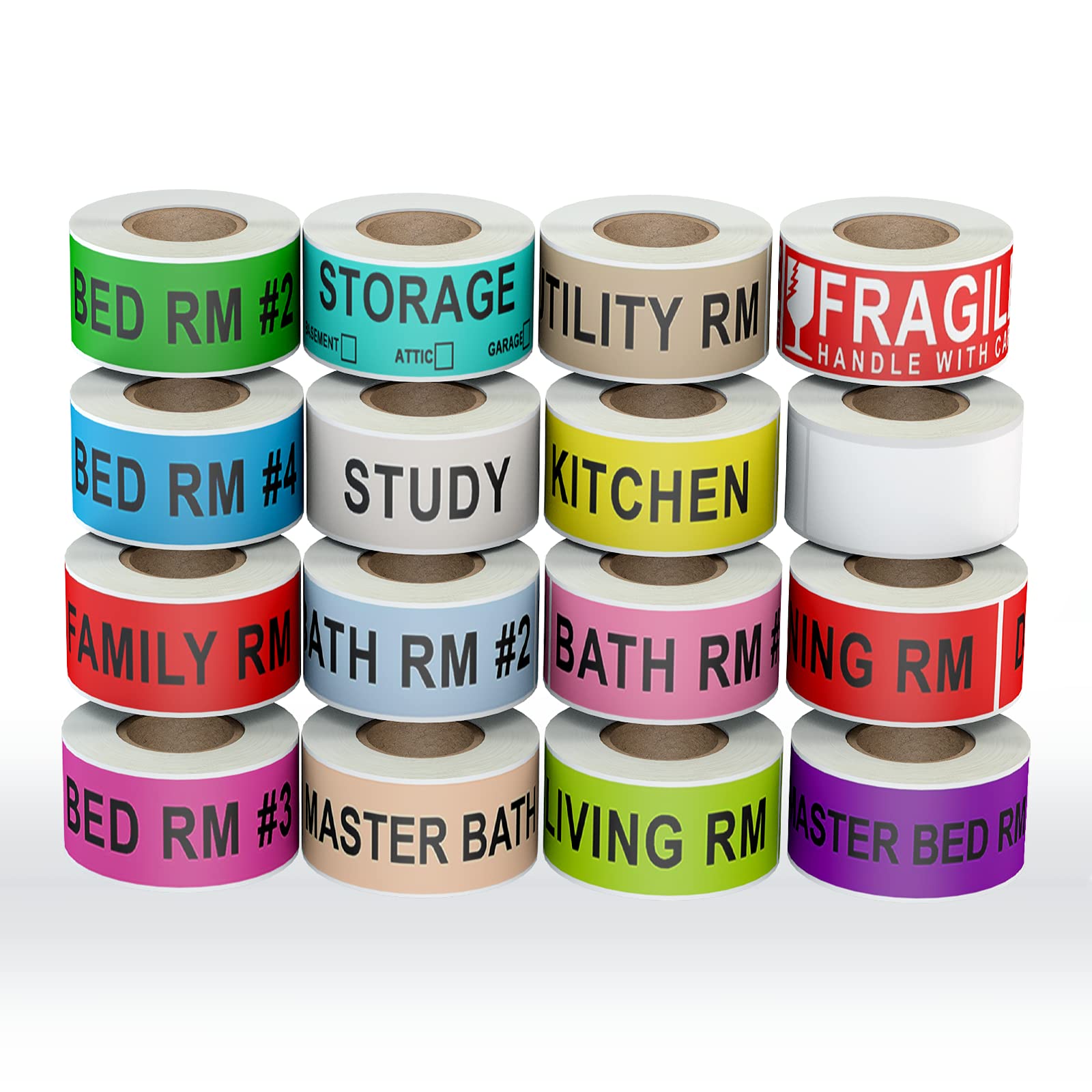 Buy JinyaPack Moving Labels for Boxes 960 Count Home Moving Stickers