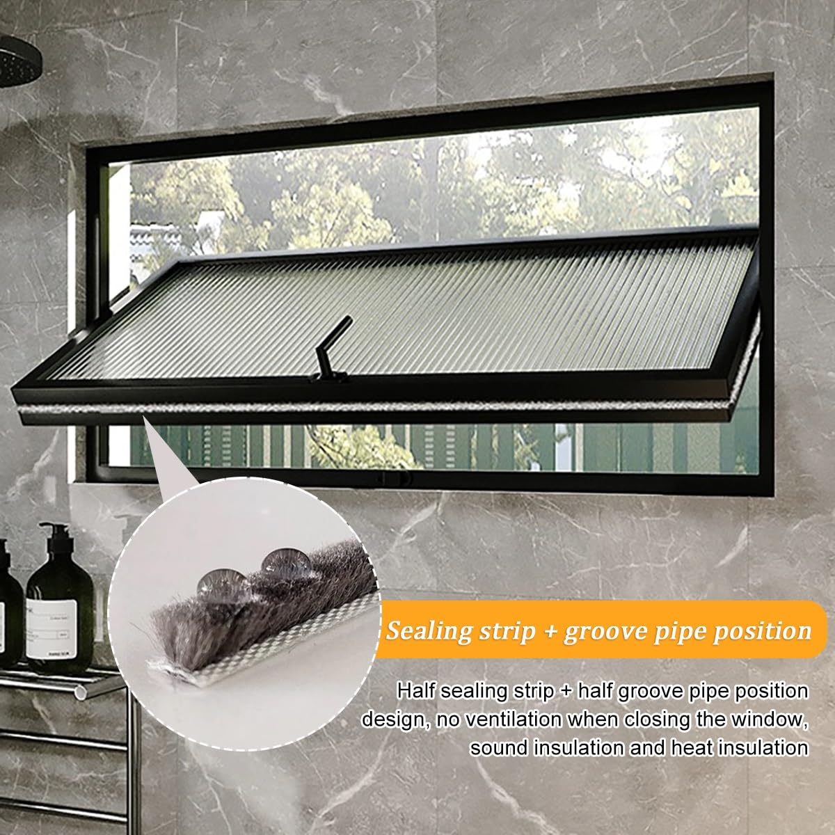 欄間窓 Amazon | 黒ストライプ小屋用欄間窓、室内装飾スライド窓、360度回転