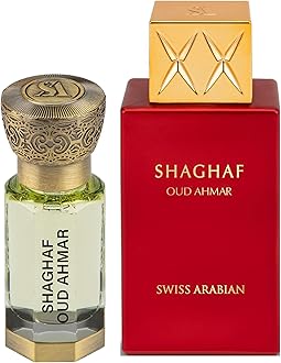 Swiss Arabian Shaghaf Oud Ahmar 75ml EDP + Shaghaf Oud Ahmar 12ml CPO