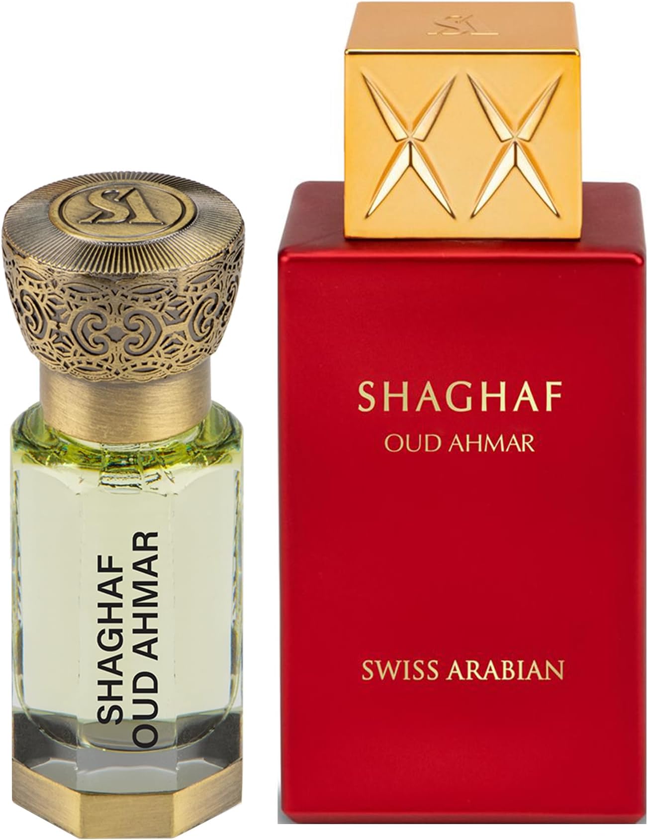 Shaghaf Oud Ahmar 75ml EDP + Shaghaf Oud Ahmar 12ml CPO
