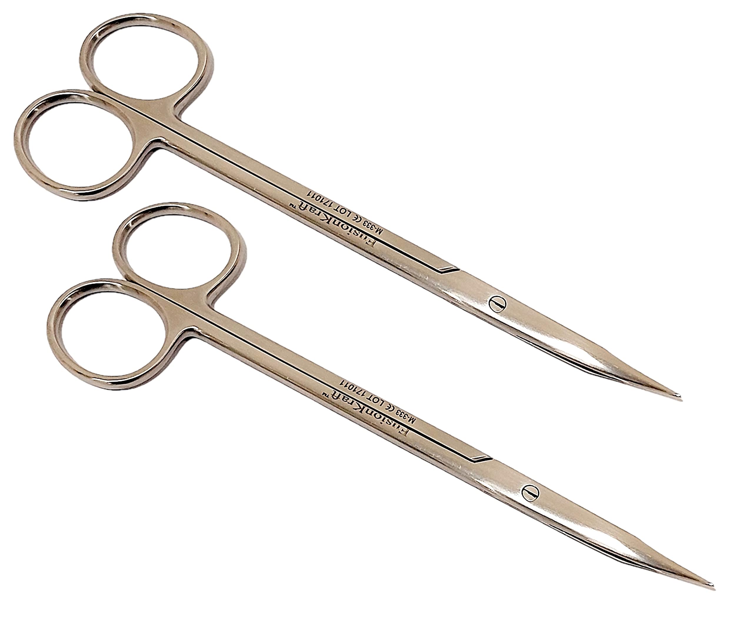 FusionKraft Reynolds (Jameson) Dissecting Tenotomy Scissors, Delicate Tips, Curved Blades, 6" (Pack of 2) (B09NGQ8H37) Amazon Price History, Amazon Price Tracker