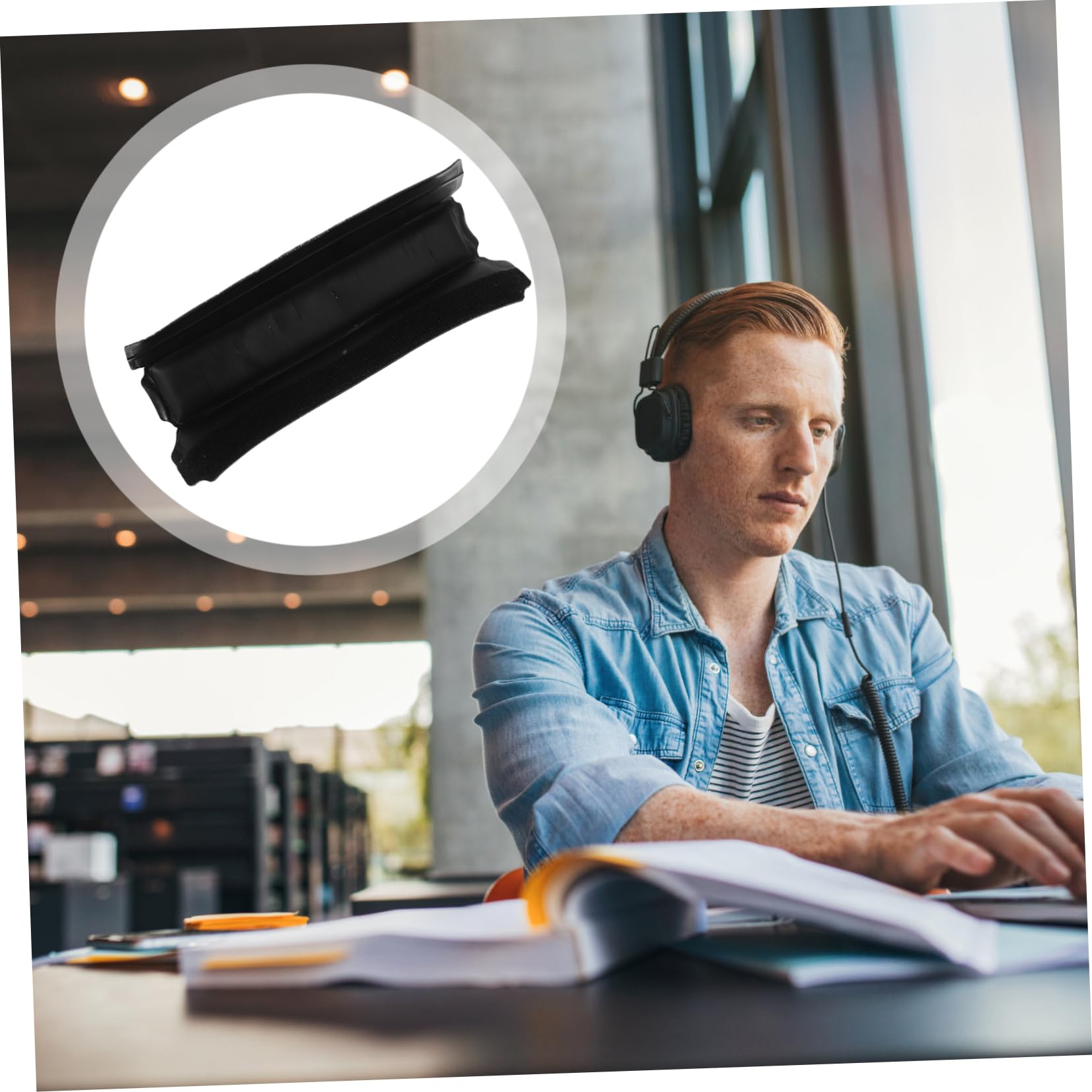 5 Piezas Auriculares Protector de Diadema para Auriculares Reemplazo de Compatible Protección para Estabilidad