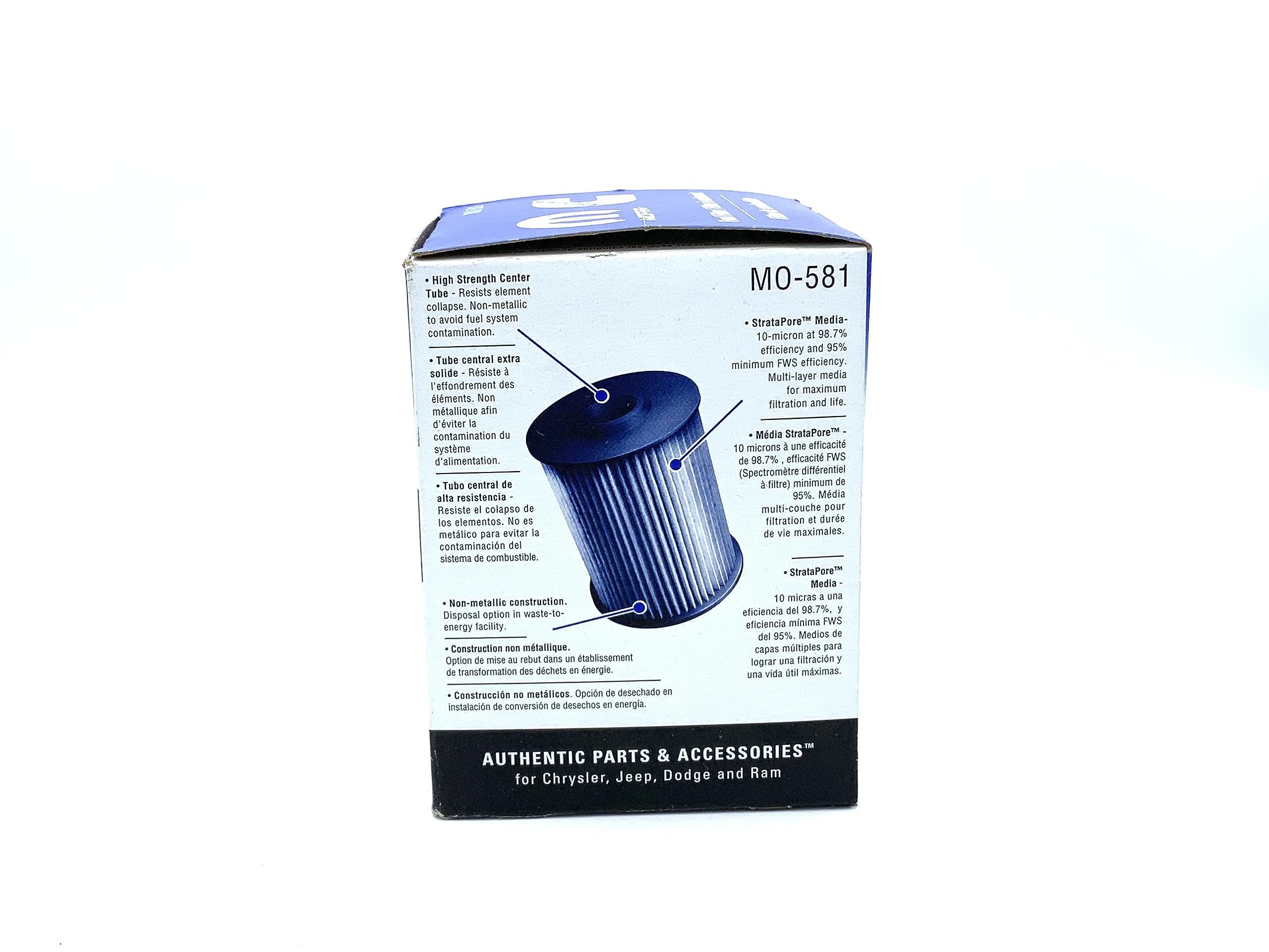 OEM Dodge Ram Cummins Diesel 2500 350 Filtro de combustible Mopar