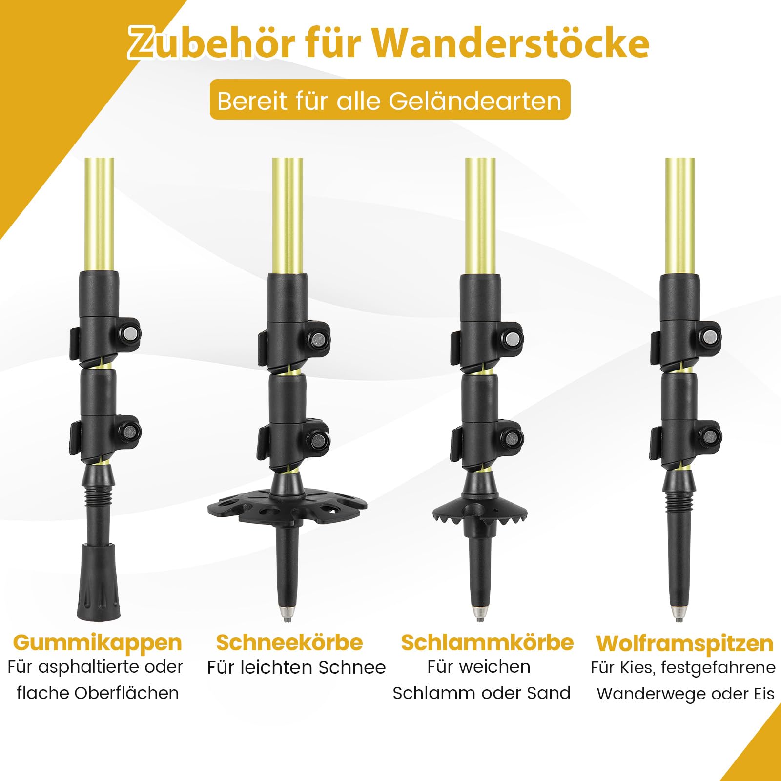 COSTWAY Schneeschuhe Kinder mit Steighilfe, Schuhgröße 26-38 bis 36 kg, leichte All-Terrain Schneeschuhe mit Trekkingstöcke & Tragetasche