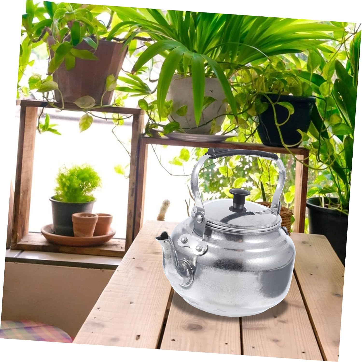Aluminum Alloy Teapot Household Stovetop Kettle for Daily Use Convenient Water Kettle with Lid Kitchen for Home Accessories