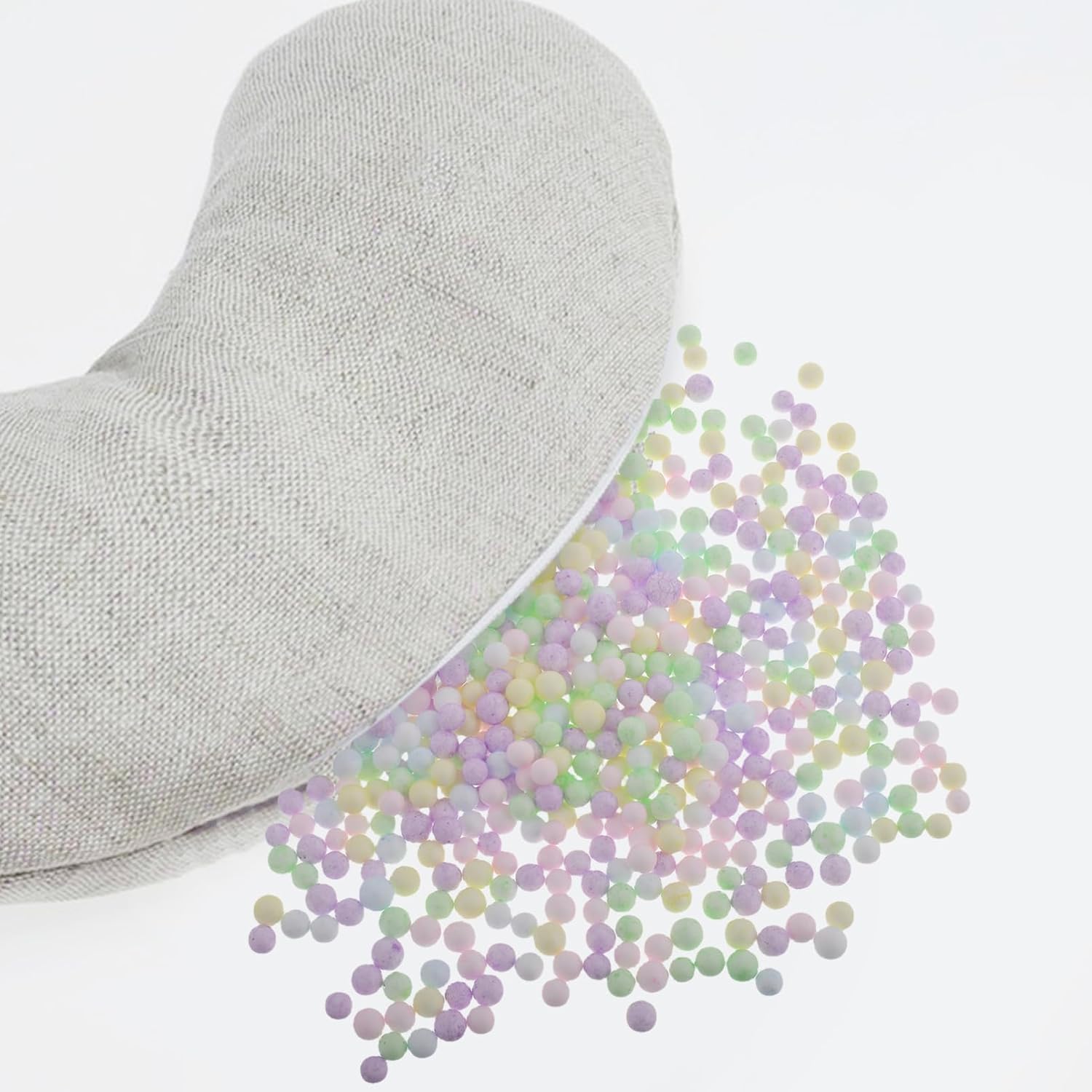 UPKOCH Bean Bag Filler Foam Beads for Couch Stuffing Soft Cushion Replacement for DIY Crafts Suitable for Bean Bag Chairs and PET Beds 1kg Pack