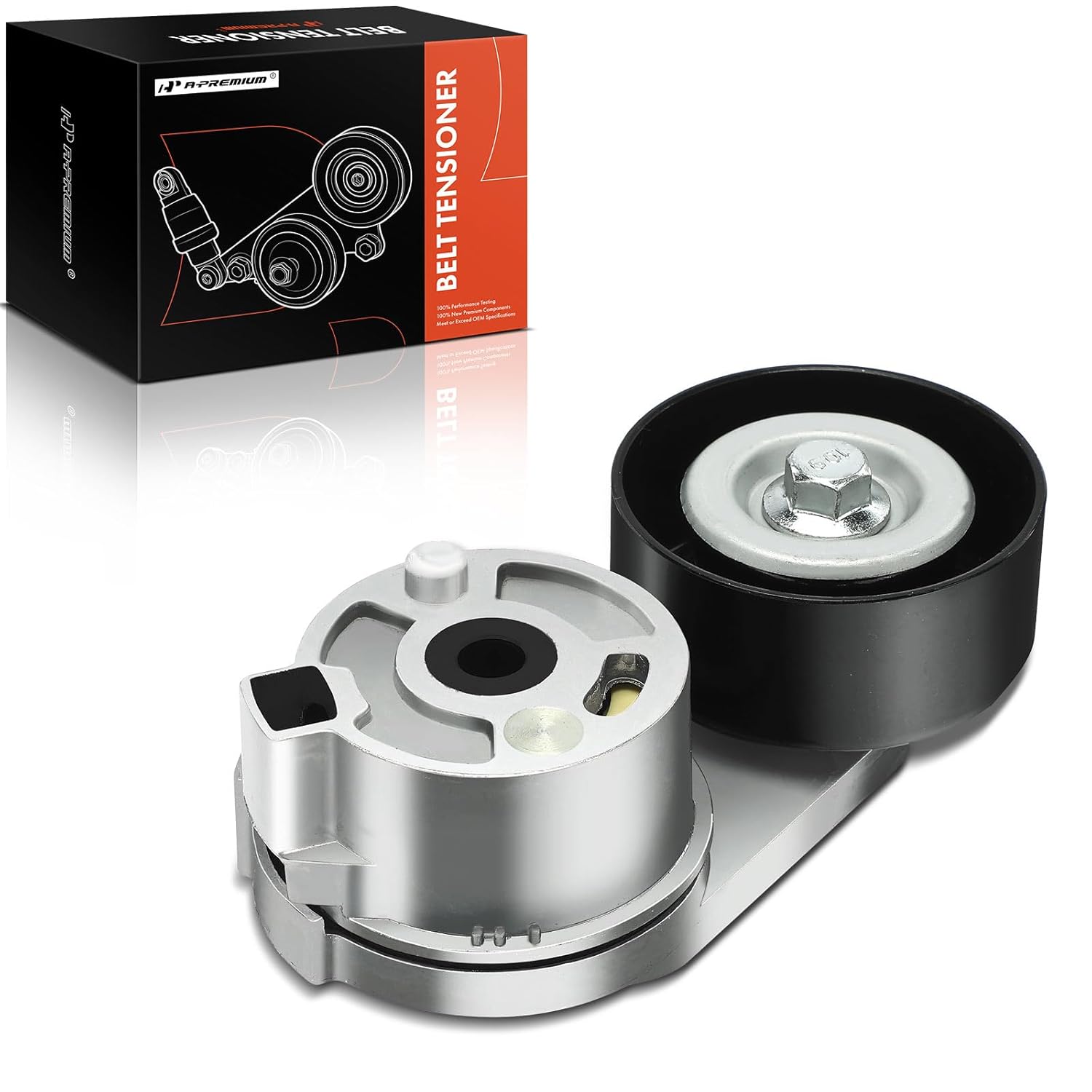 Conjunto de Tensionador de Correia A-Premium com Polia Compatível com Cadillac STS 2005-2011, CTS SRX 2004-2009, 3.6L 2.8L, Substitui# 999690, 12577655