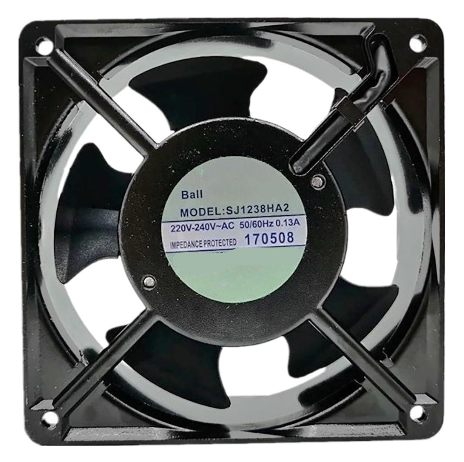 FSBNMNXPQ SJ1238HA2 220V 0.13A 2-Pin 120 * 120 * 38MM Cooling Fan