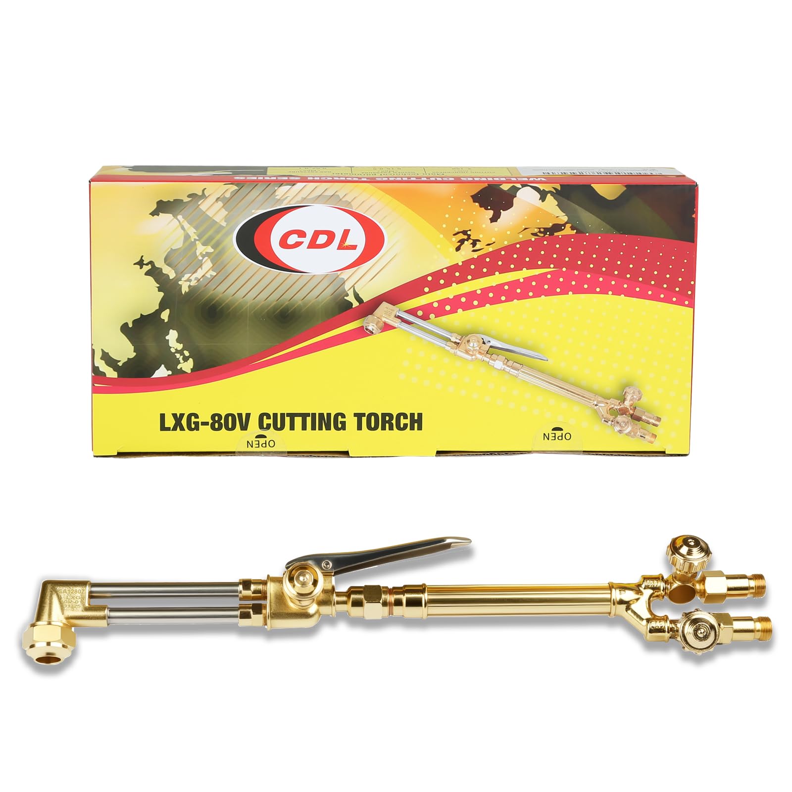 Chalumeau de coupe oxygène acétylène type V compatible CA1350 100 FC