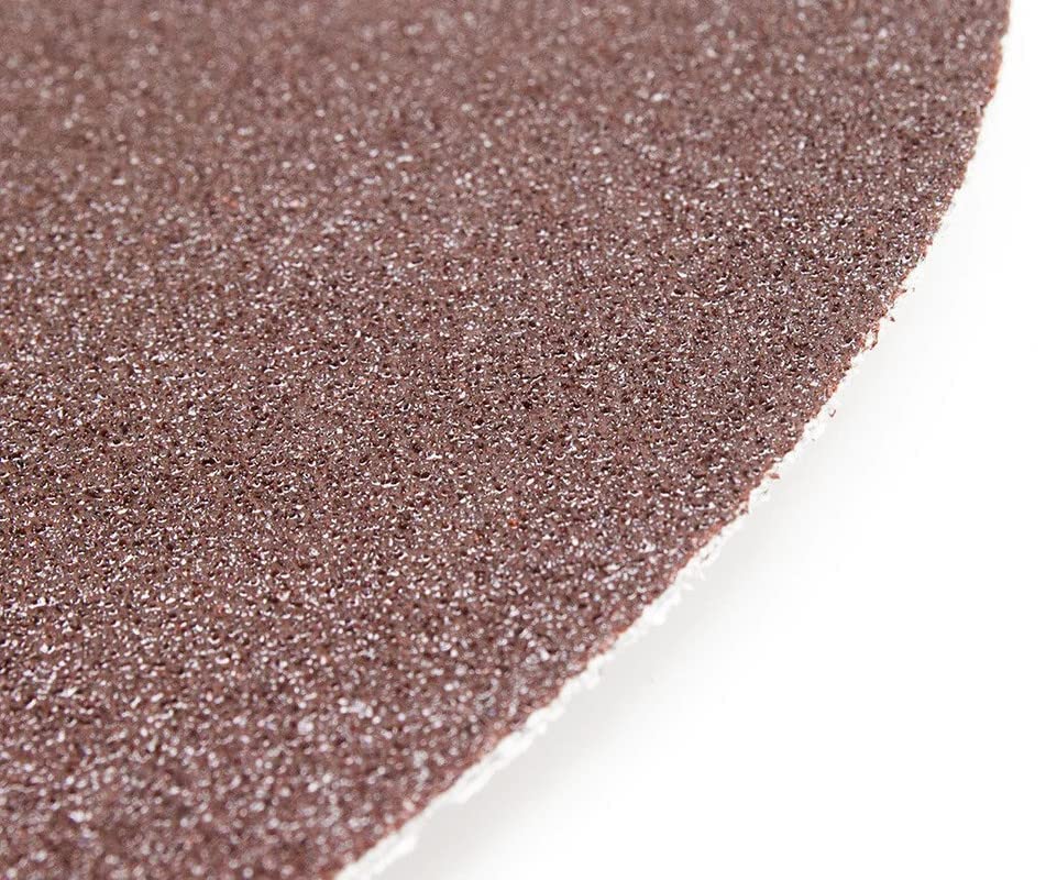 Image of Benchmark Abrasives PSA No Hole 12 Inch Sanding Discs Adhesive Back with Aluminum Oxide Grains Automotive Orbital Sander Sandpaper - 12 Inch Sanding Disc - Surface Blending (10 Pack), 180 Grit