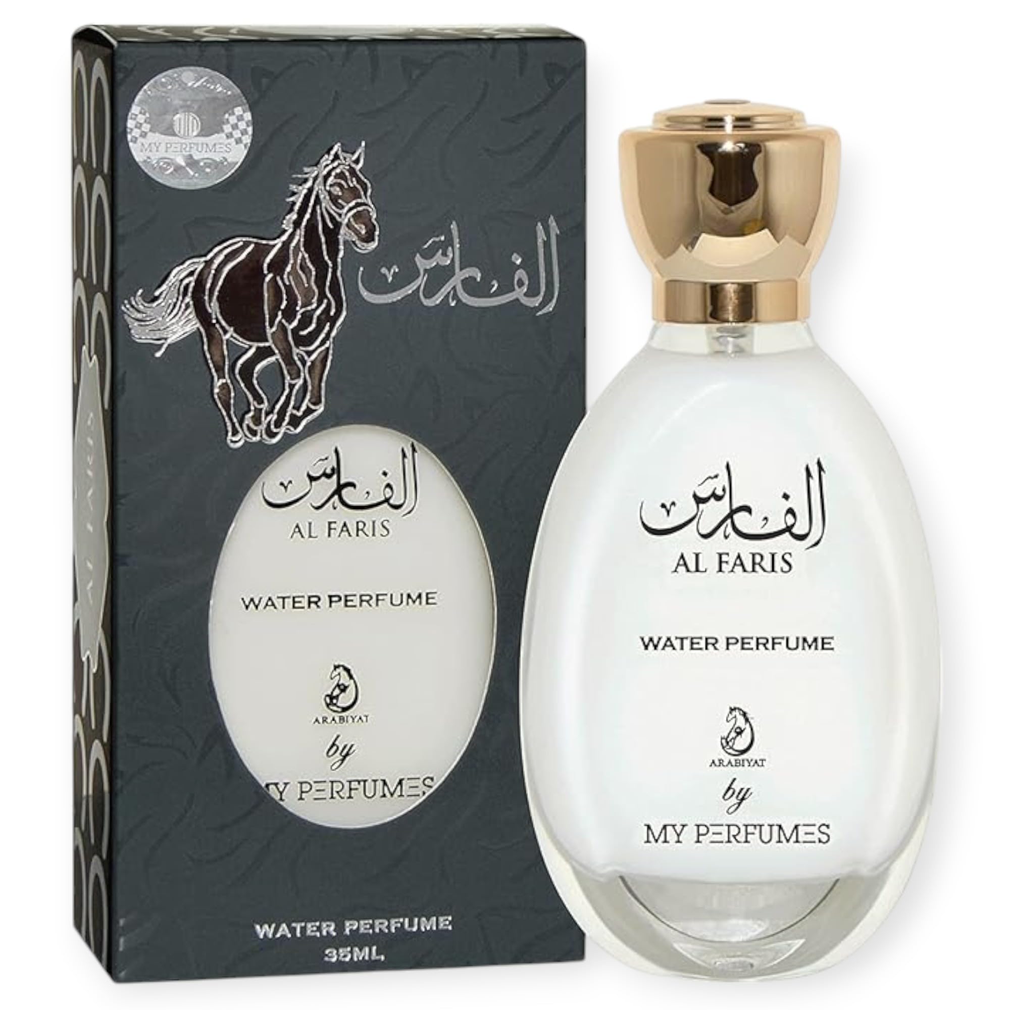 AL FARIS from ARABIYAT, Non Alcoholic Perfume for Unisex, 35ml
