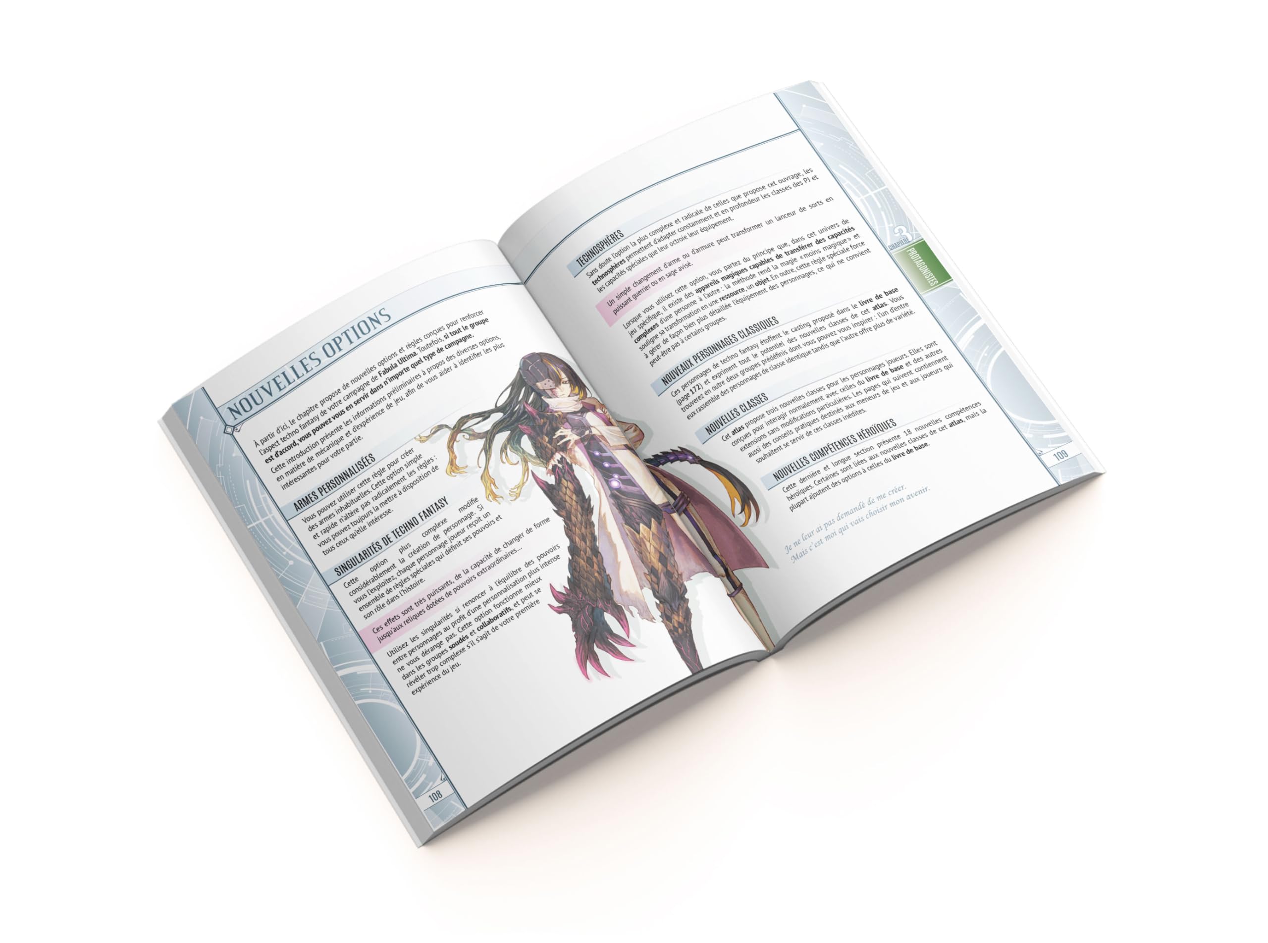 Fabula Ultima, Atlas de Techno Fantasy