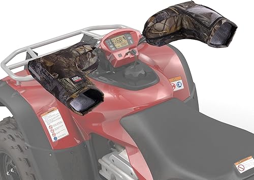 KEMIMOTO ATV Gloves, Touch-Friendly Bag/Front Wind-Breaking Guard Motorcycle Snowmobile Handlebar Mittens Compatibl...