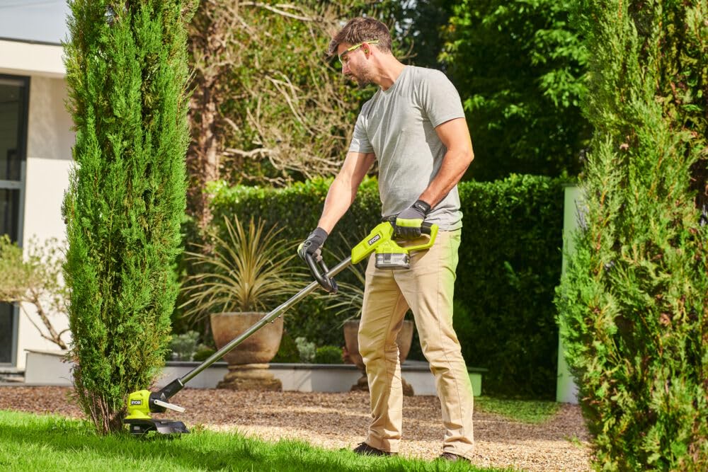 Image secondaire de Coupe-Bordures RYOBI 18V One+ - Dresse-Bordures avec Commande au Pied - Ø 33 cm