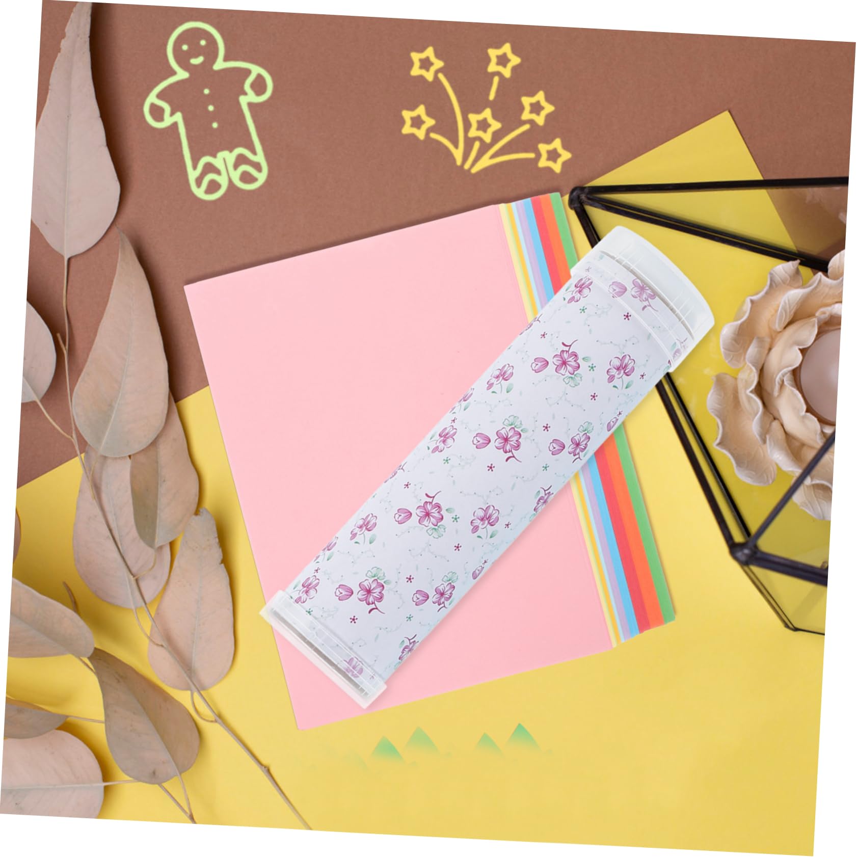 Toyvian Kaleidoskop Bastelset für Kinder, 5er Set DIY Experimentierkasten zum Selbermachen Lernspielzeug für Optik Physik Kreative Handarbeit für Kita Schule Geburtstag