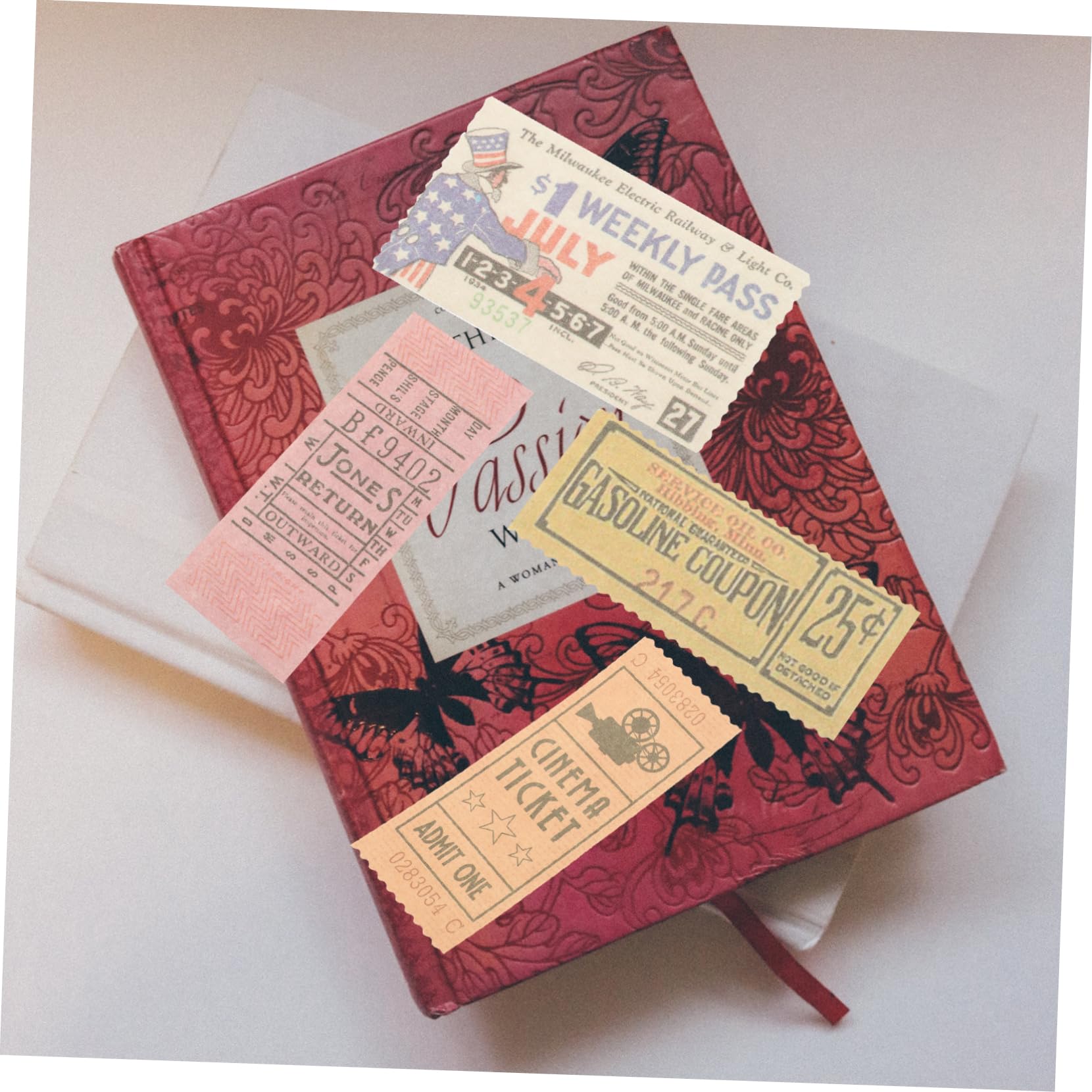Lurrose 1200 Pcs Autocollant Planificateur Bricolage Artisanat Matériel Journal Embellissement Cahier Autocollants Planificateur Autocollants Décor Scrapbook Ornements