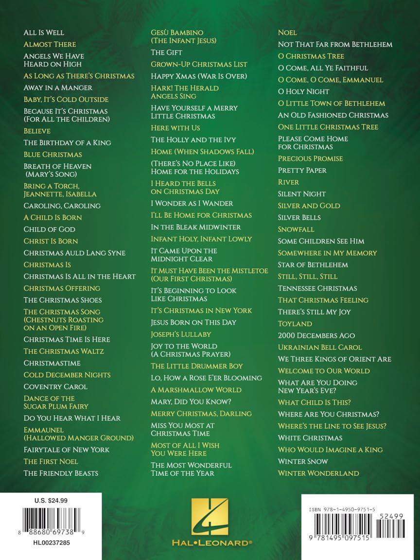 100 Most Beautiful Christmas Songs | Piano/Vocal/Guitar Songbook | Holiday Favorites and Classic Carols for Beginners and Intermediate Players | Perfect for Teacher Familie and Christmas Performance - Image 2