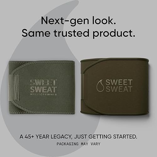 Vista 23 de Sports Research Sweet Sweat Waist Trimmer (Core Series) - Premium Sweat Enhancing Fitness Band for Women & Men