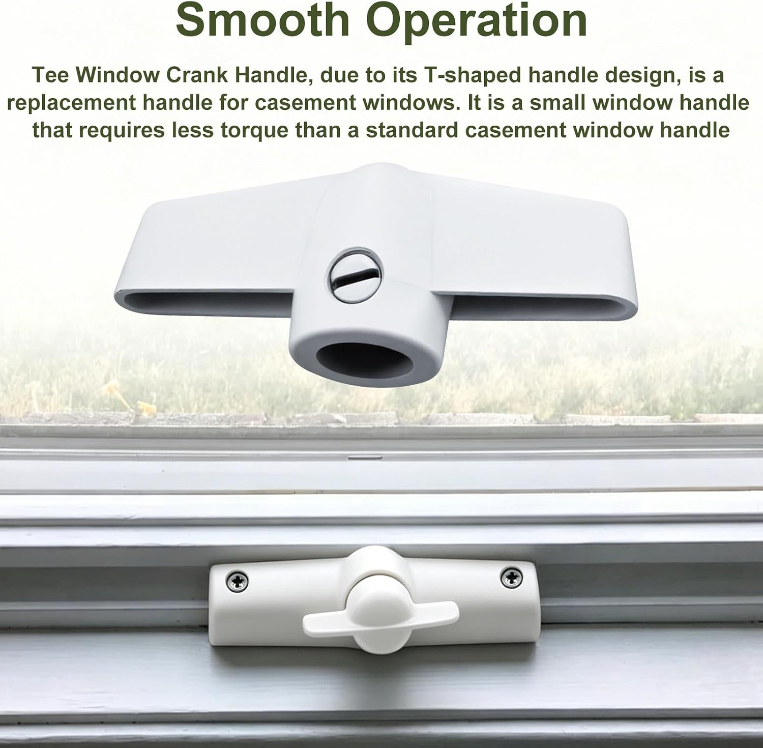 SK929T Tee Window Crank Handle for 11/32” Splines