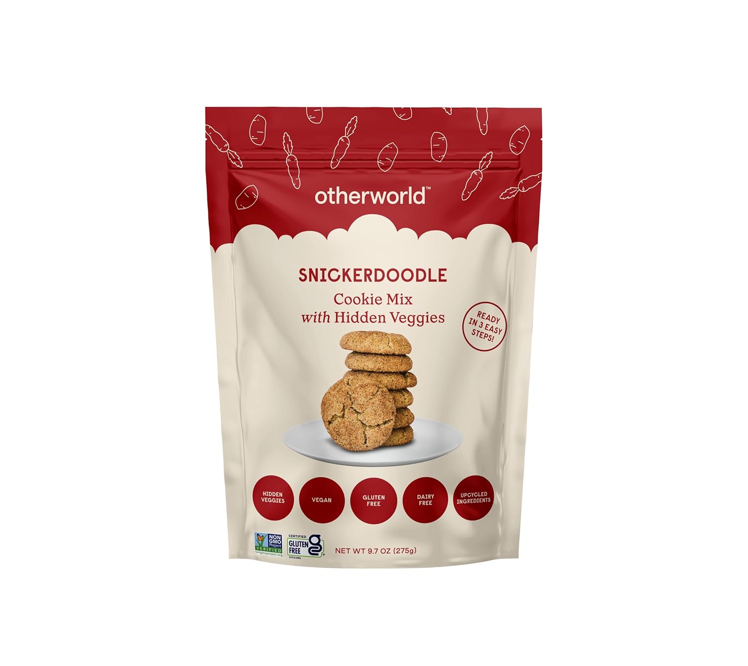 Otherworld Snickerdoodle GlutenFree Vegan Cookie Mix