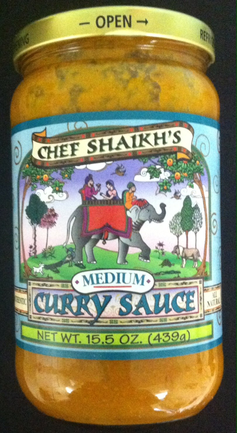 Chef Shaikh's Medium Curry Sauce 3-Pack-Vegan