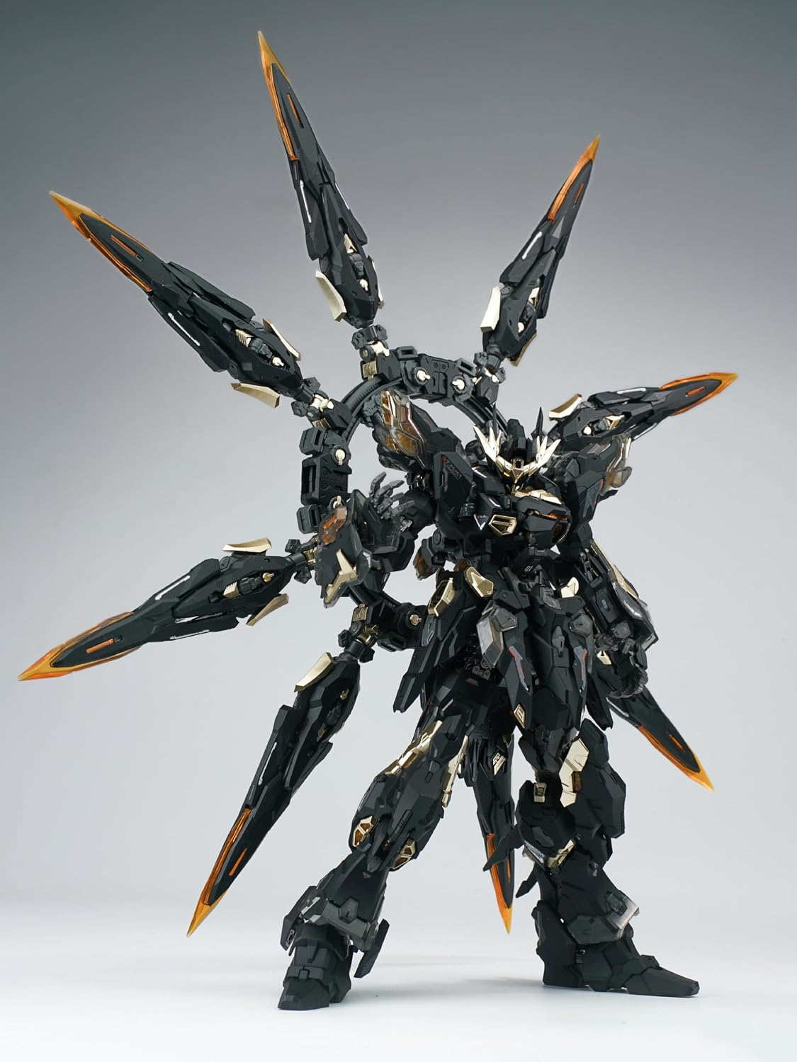 YSBRING Vientiane Fusion 1/100 Scale Black Apocalypse Alloy Frame Model Kits