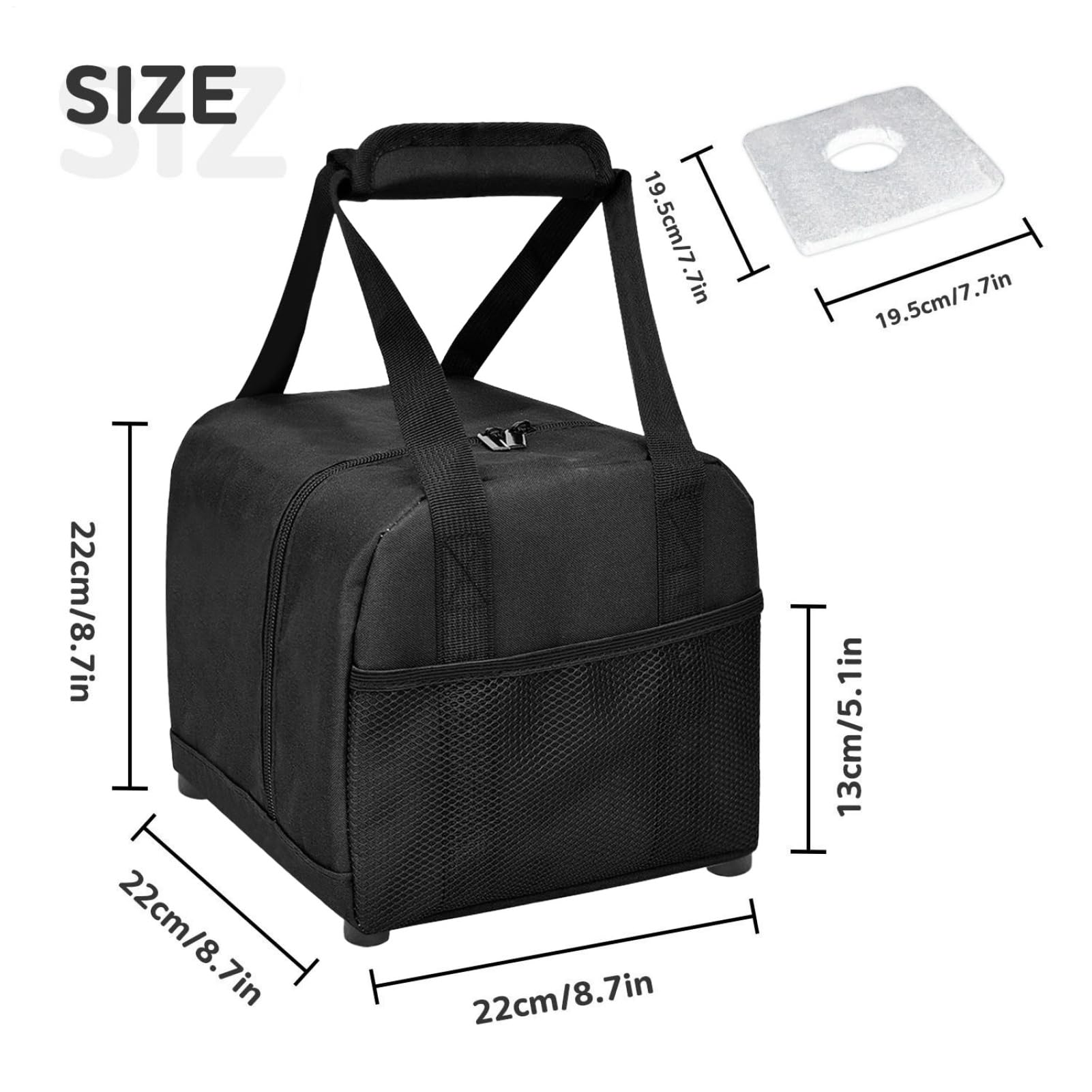 Sacs pour boules de bowling – Sac de transport à bandoulière rembourré pour une seule balle | Rangement de voyage sportif à sangle réglable | Accessoire de Ligue Professionnelle | Équipement de