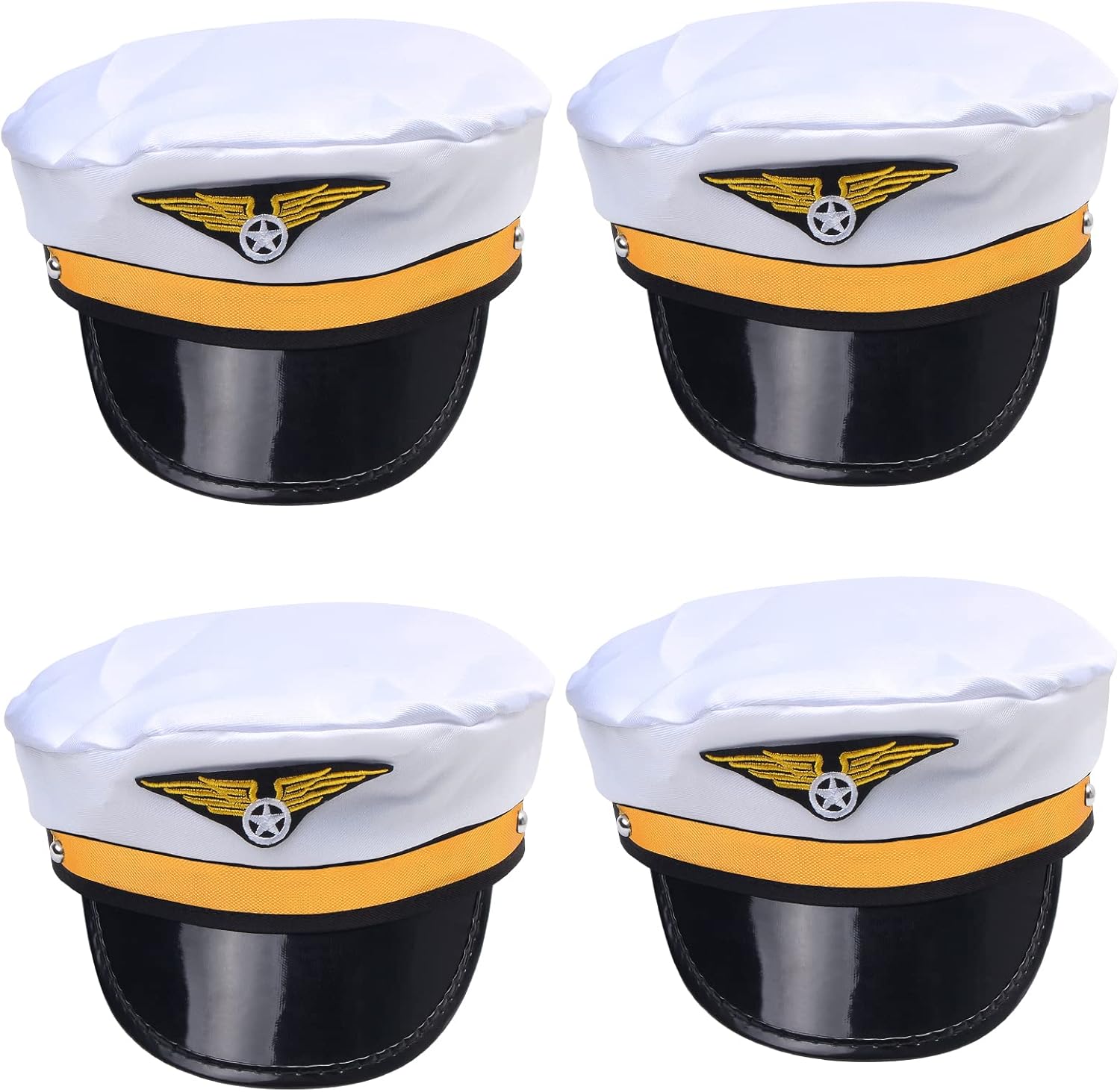 Pack of Captain Pilot Hat Cap Airline Pilot Jamaica Ubuy