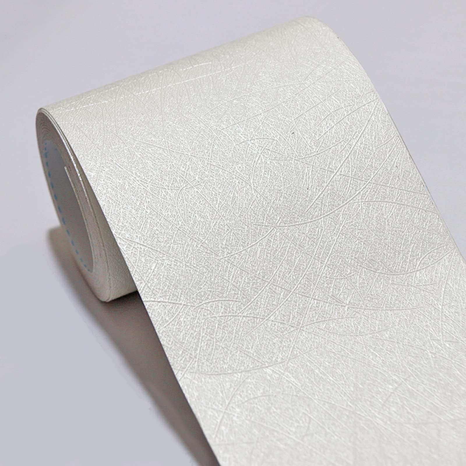 Guest Ruyunlai Thousand Silk Rice White Wallpaper Border self Adhesive Wall Border Sticker Peel and Stick Home Ceiling Decorative Border for Bathroom Living Room Kitchen 20cm X 500cm