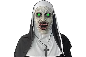 2024 Nun Scary Mask: Halloween's Blood Double