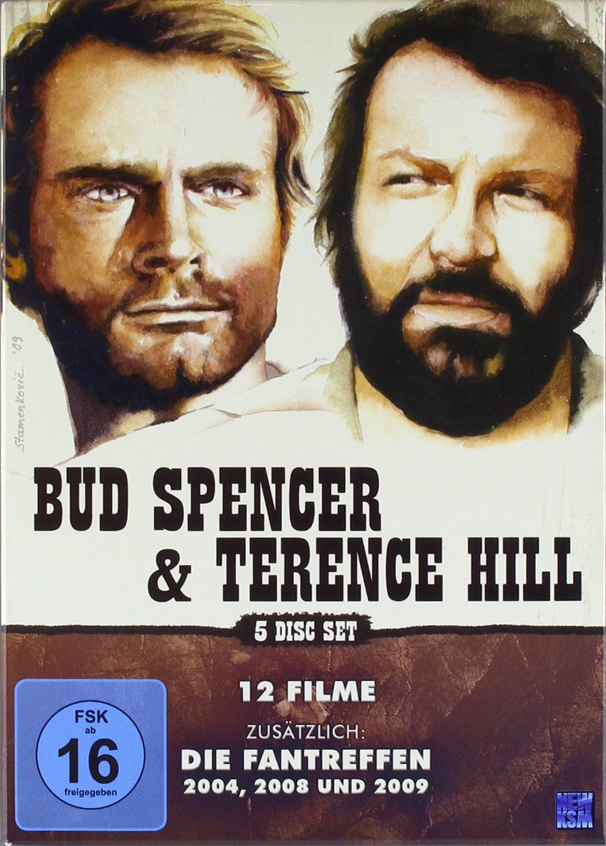Wie Viele Filme Bud Spencer Terence Hill Bud Spencer & Terence Hill: 12 Filme inkl. Das Fantreffen 2009 (5 Disc