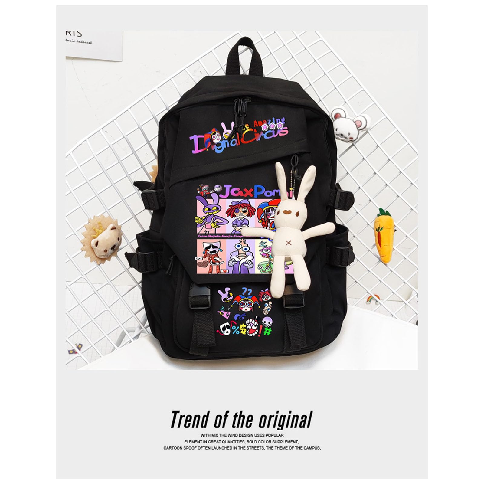 未使用　アメイジングデジタルサーカス　ジャックス　リュックサック　バッグ 楽天市場】3点セット アメイジング デジタル サーカス The