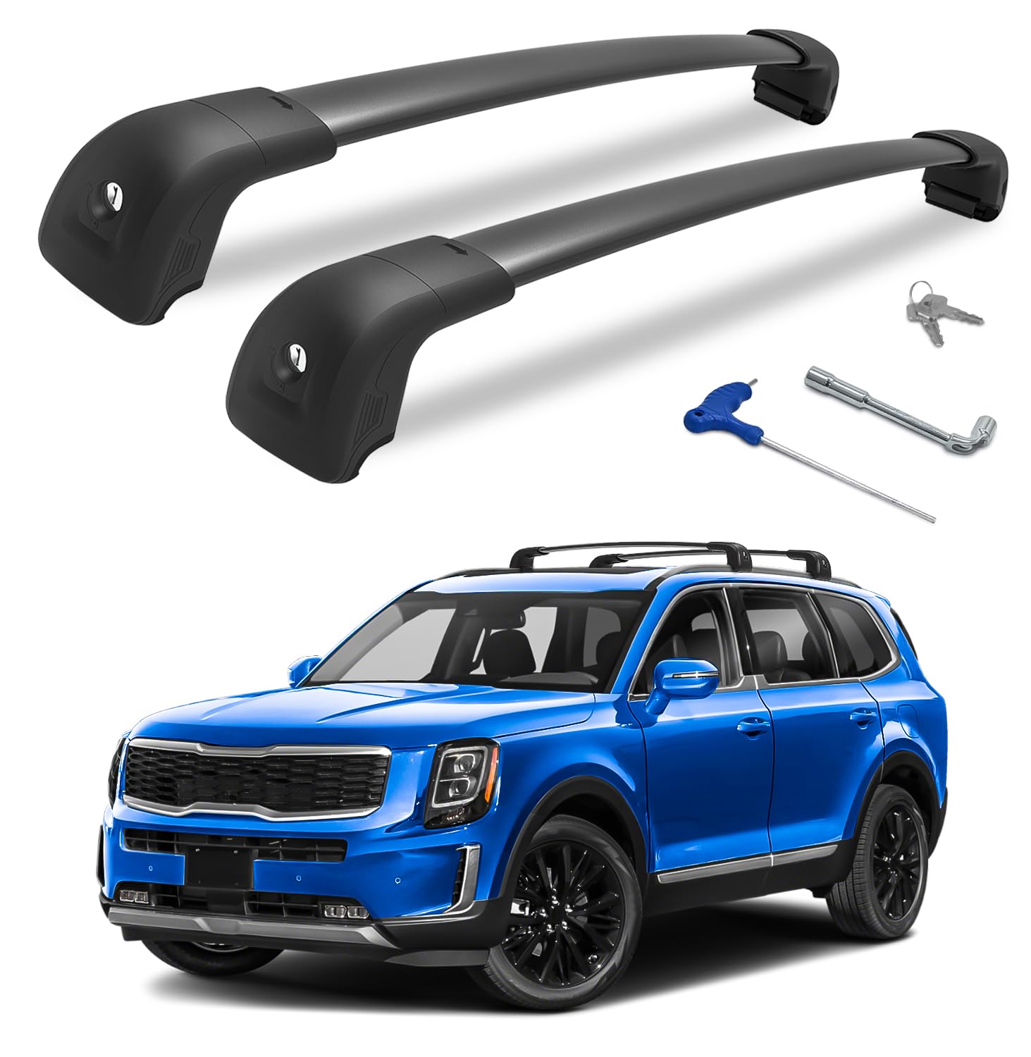 HmmtyRack 300LBS Lockable Cross Bars