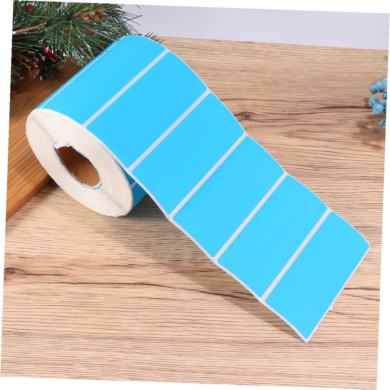 1000 pezzi Etichette Adesive Rotonde Blu Carta Autoadesiva Resistente per Ufficio e Negozio per Organizzazione e Marcatura Prezzi