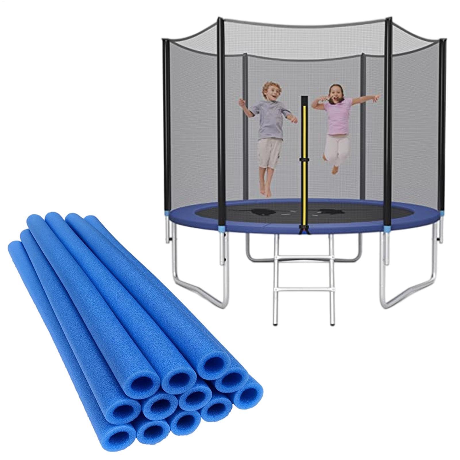 12PCS Trampoline Pole Foam Sleeves, 40CM Foamed Pipe Sponge Casing Protective Trampoline Pole Sleeves, TrampolinePoles Cover Padding Foam Tubing, Trampolinen Accessories For Kids And Family