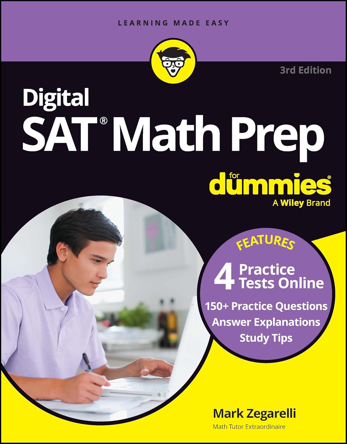 Digital SAT Math Prep For Dummies: Book + 4 Practice Tests Online ...