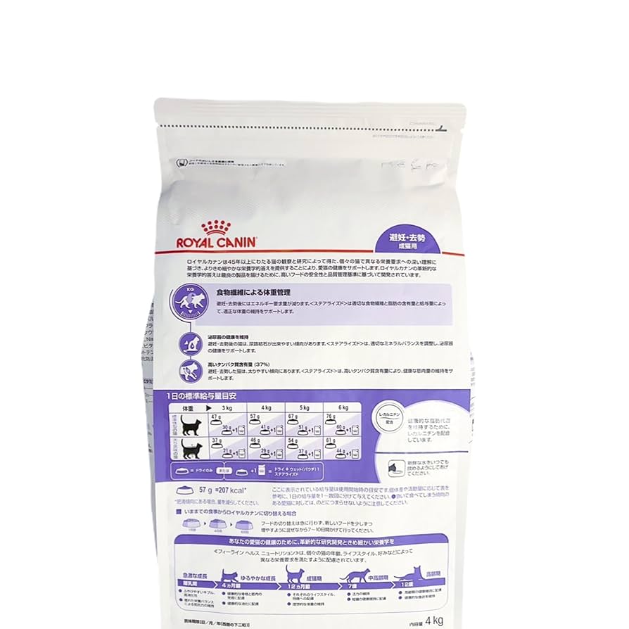 Amazon | ロイヤルカナン ステアライズド 猫用 セット （避妊