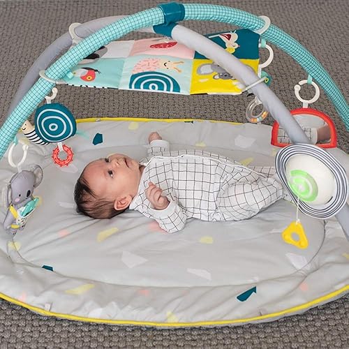 Miniatura 6 de Taf Toys Gimnasio 4 en 1 con música y luz All Around Me Baby Activity Gym grueso acolchado con alfombrilla suave y un exclusivo "Sensi-Center" para