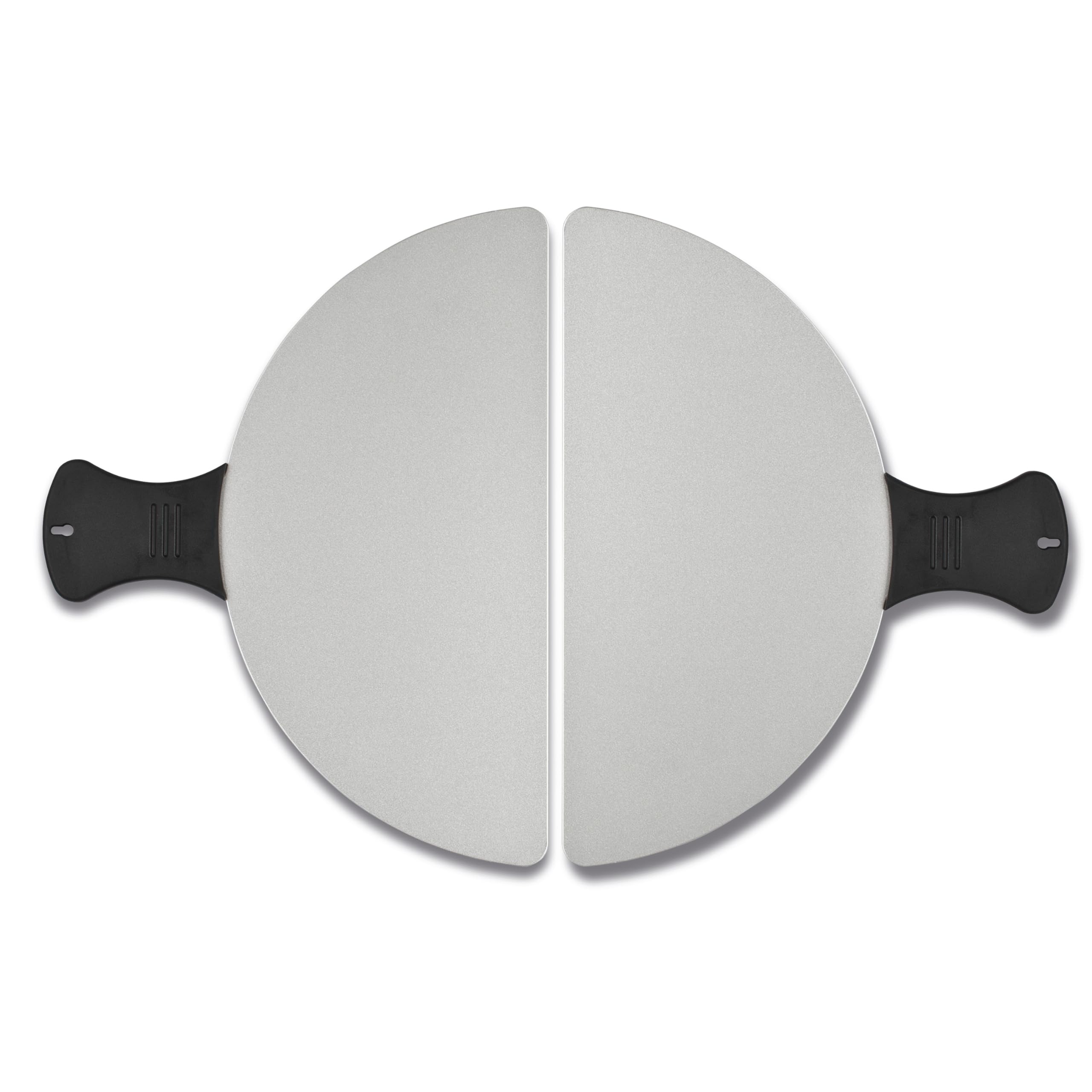 G3 Ferrari R10006PA Pair of XXL Aluminium Scoops for Pizza Oven Delizia and Pizzeria Snack Neapolitan, Diameter 31, Easy to Clean