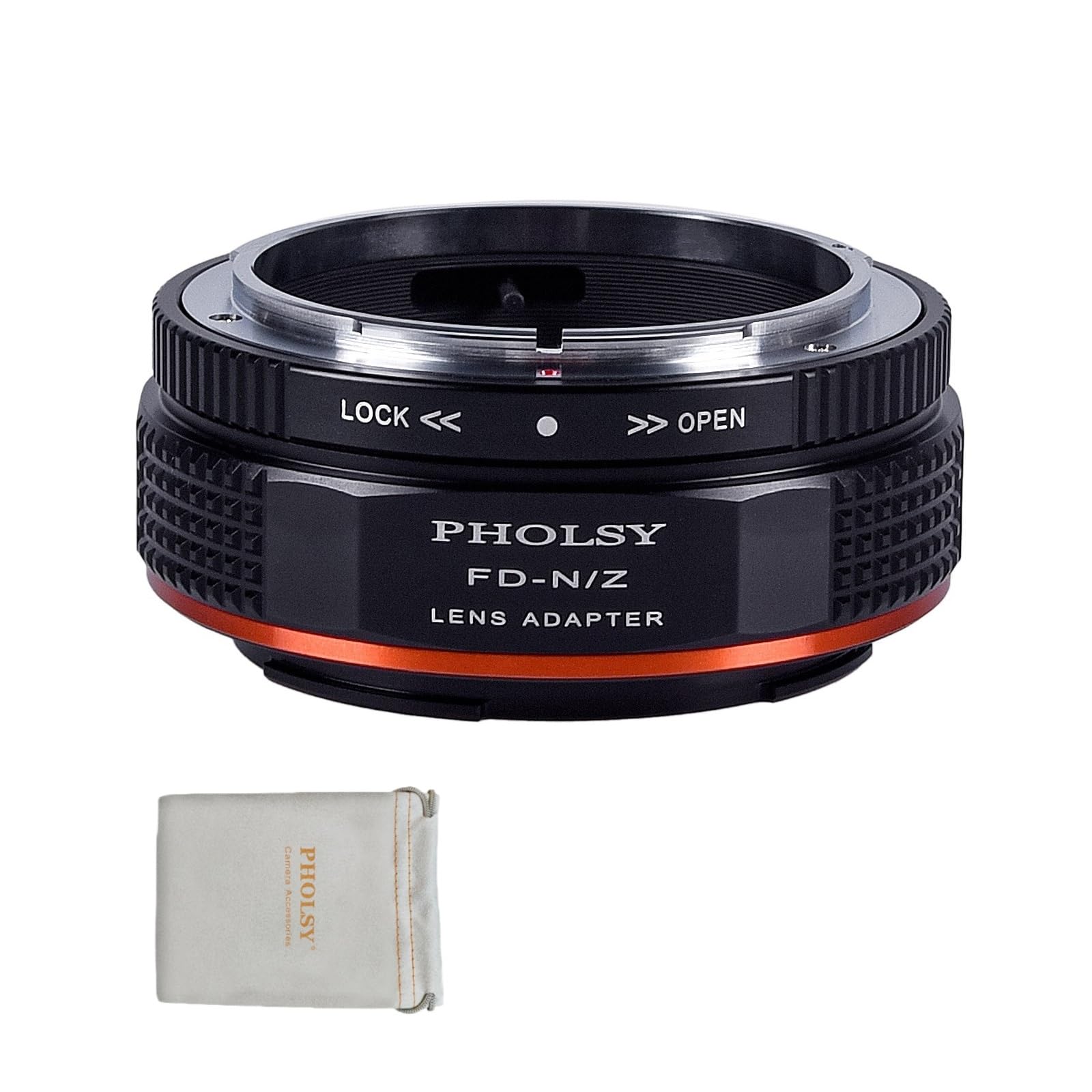 PHOLSY Lens Mount Adapter Manual Focus: Compatible with Canon FD/FL Lens to Nikon Z Camera Body-image-47