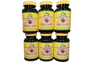 Nature's Bees Original Bee Caps in Brown Bottles