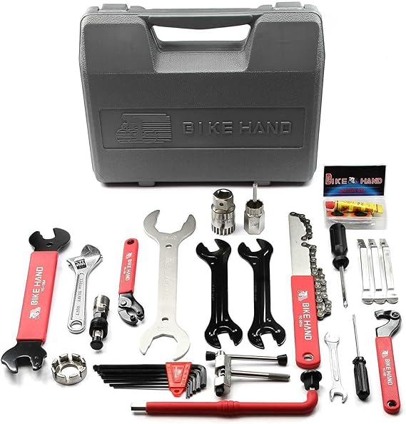 BIKEHAND Bike Bicycle Repair Tools Tool Kit Set Sports & Outdoors