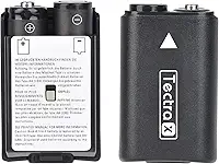 Tectra Bateria de substituição para Xbox 360, pacote de 4 pilhas AA Ni-MH recarregáveis + carregador LCD com capas traseiras de bateria para controle sem fio Xbox 360