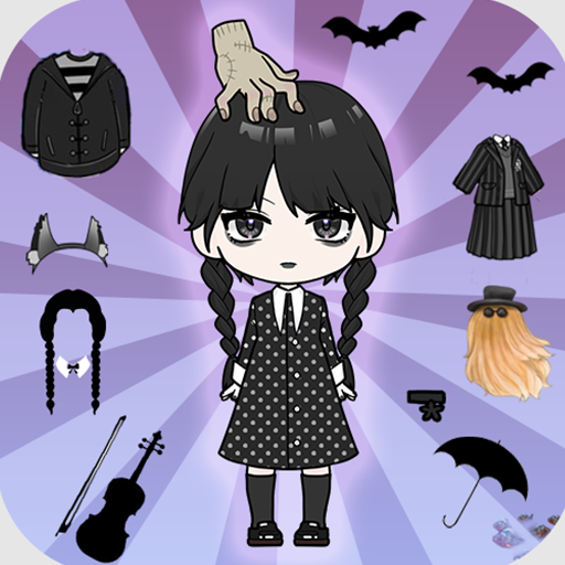 Toca Wednesday Lovely Doll Creator App on Amazon Appstore