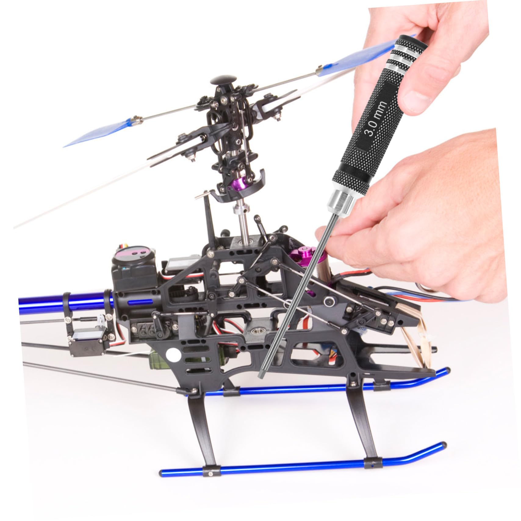 3 Juegos Destornilladores Precisión Pequeños de Acero Premium Antideslizantes para Rc Helicópteros Drones Coches Barcos