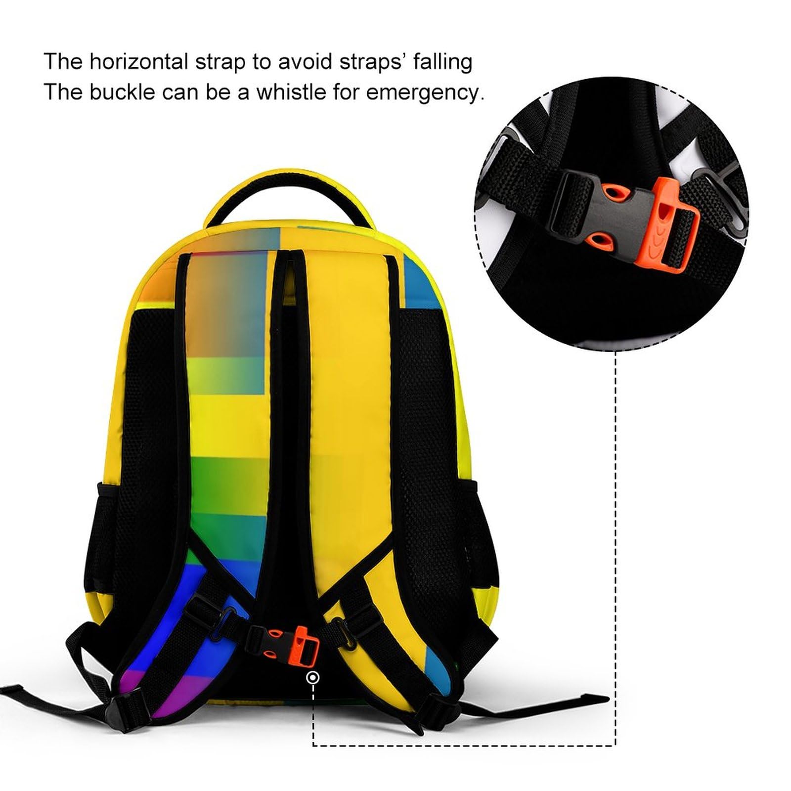 Amazon | LGBT プライド スウェーデンの国旗 バックパック おしゃれ 