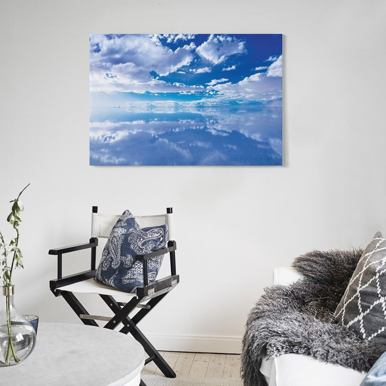 Amazon.co.jp: 素晴らしい絵画 ウユニ塩湖 ボリビア 空の青空の Amazon.co.jp: 素晴らしい絵画 ウユニ塩湖 ボリビア 空の青空の